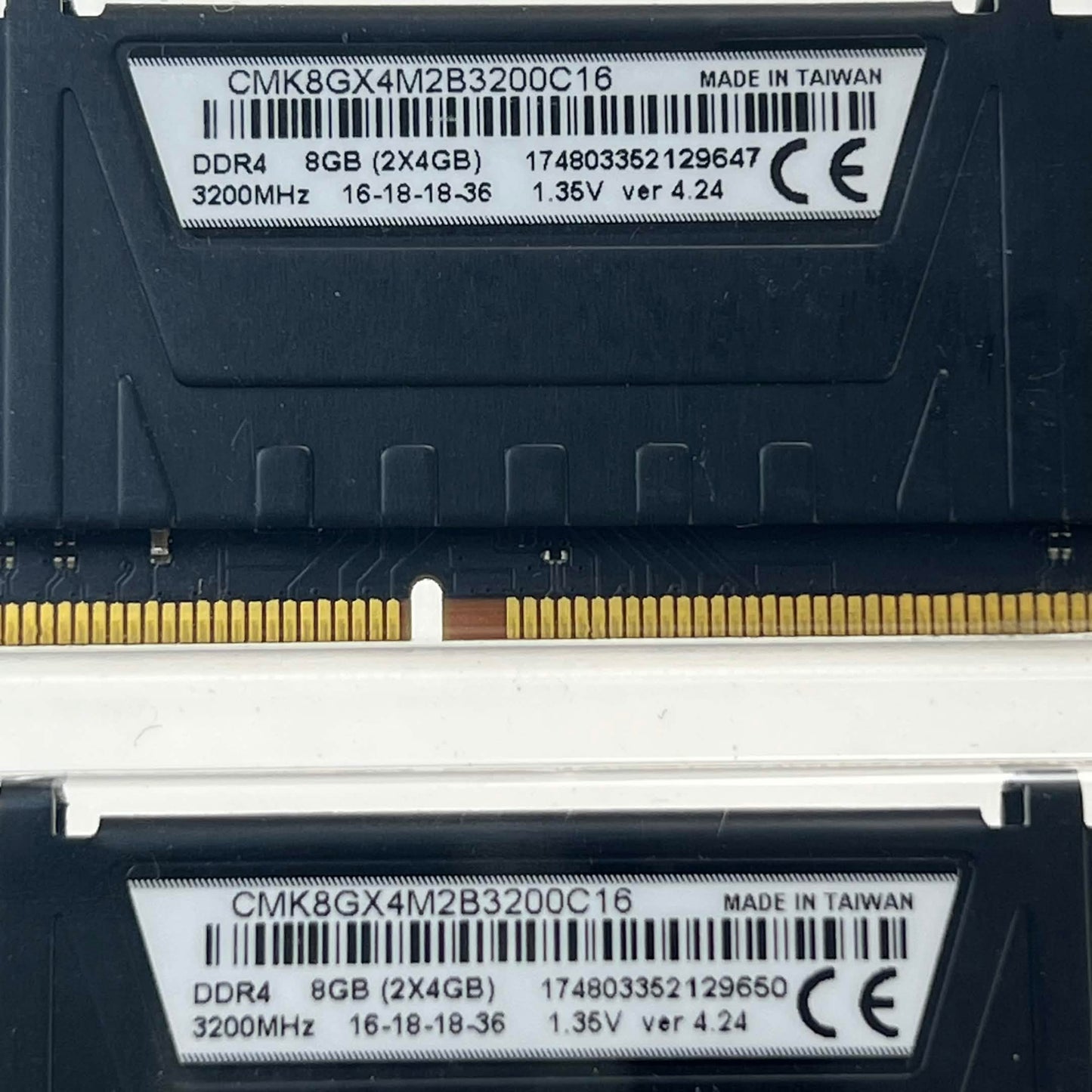 Corsair Vengeance LPX 8GB (2x4GB) RAM DDR4 3200MHz CMK8GX4M2B3200C16