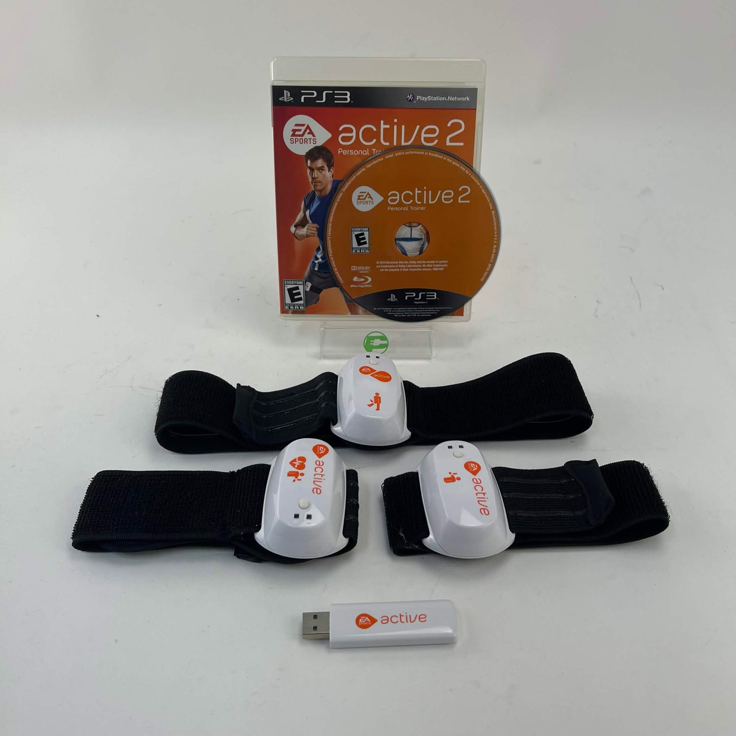 PS3 Active 2 personal trainer with trackers