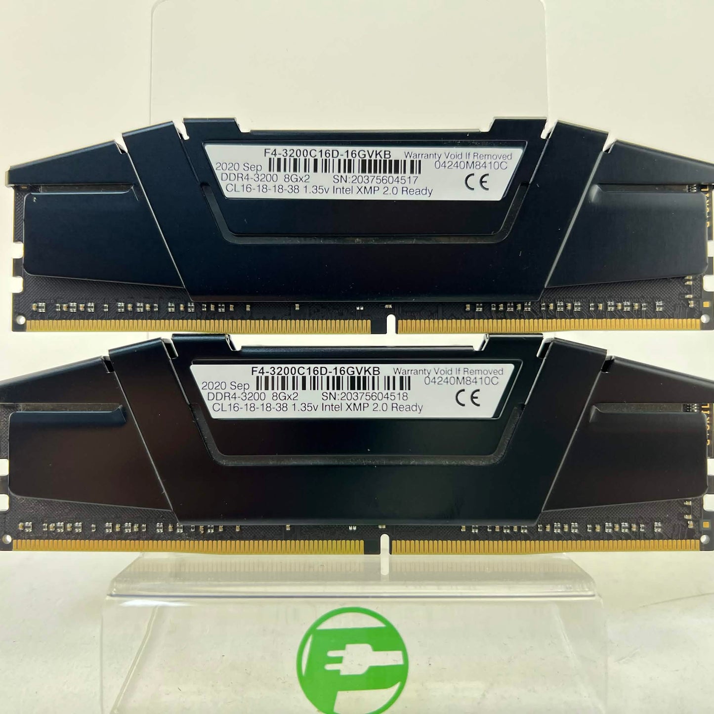 G.Skill Ripjaws V 16GB (2x8GB) RAM DDR4 3200MHz F4-3200C16D-16GVKB