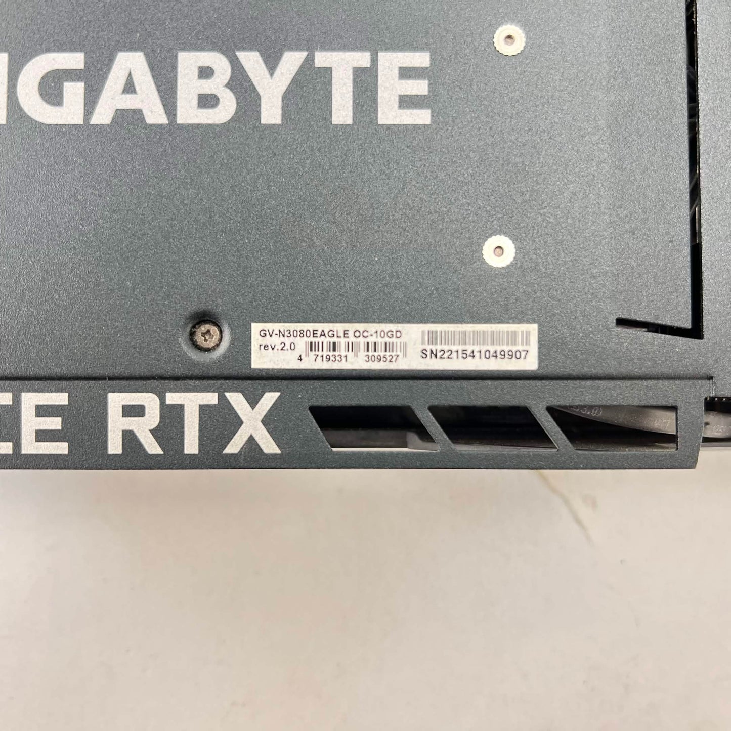 Gigabyte GeForce RTX 3080 Eagle OC 10GB GDDR6X Graphics Card GV-N3080EAGLE OC-10GD