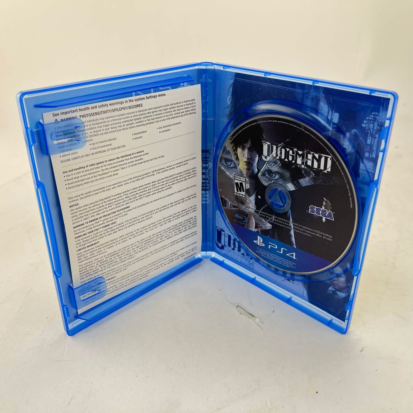 Judgment (Sony PlayStation 4 PS4, 2018)