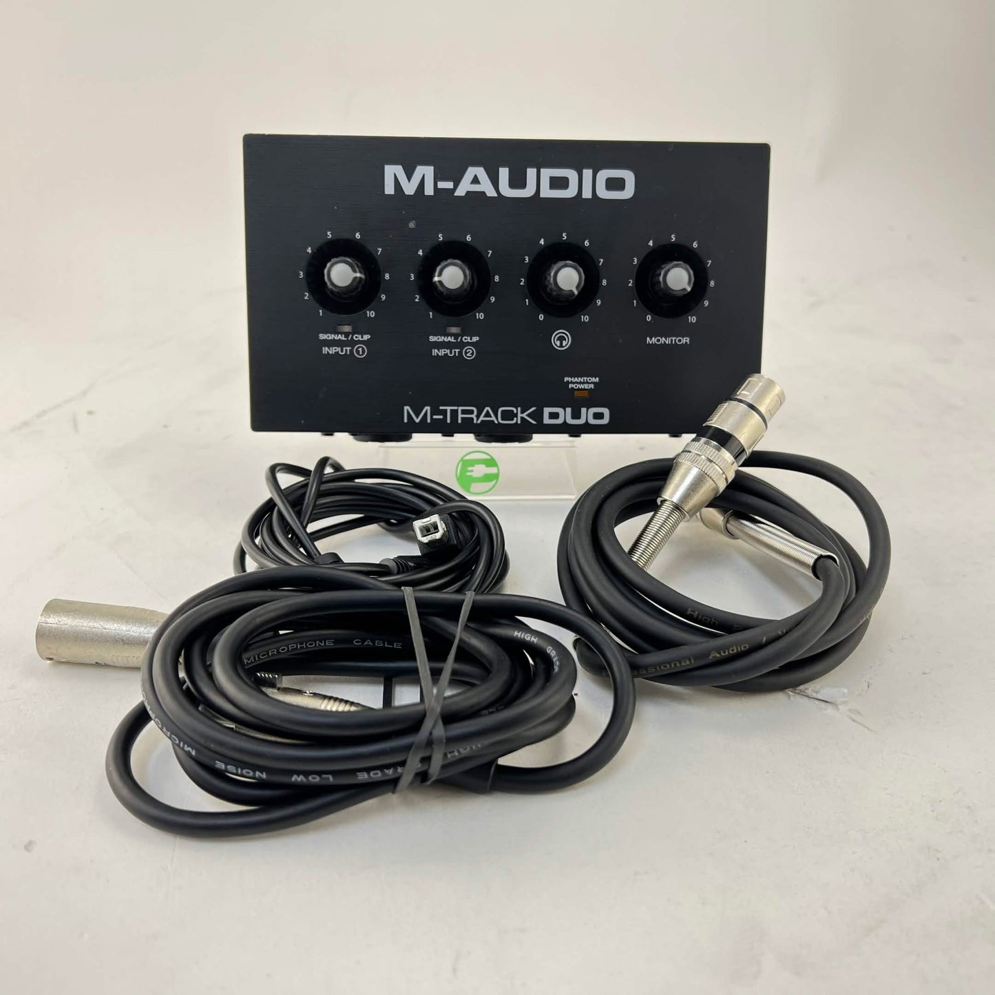 M-Audio M-Track Duo 120W 48V 2 Channel USB audio interface MTRACKDUO