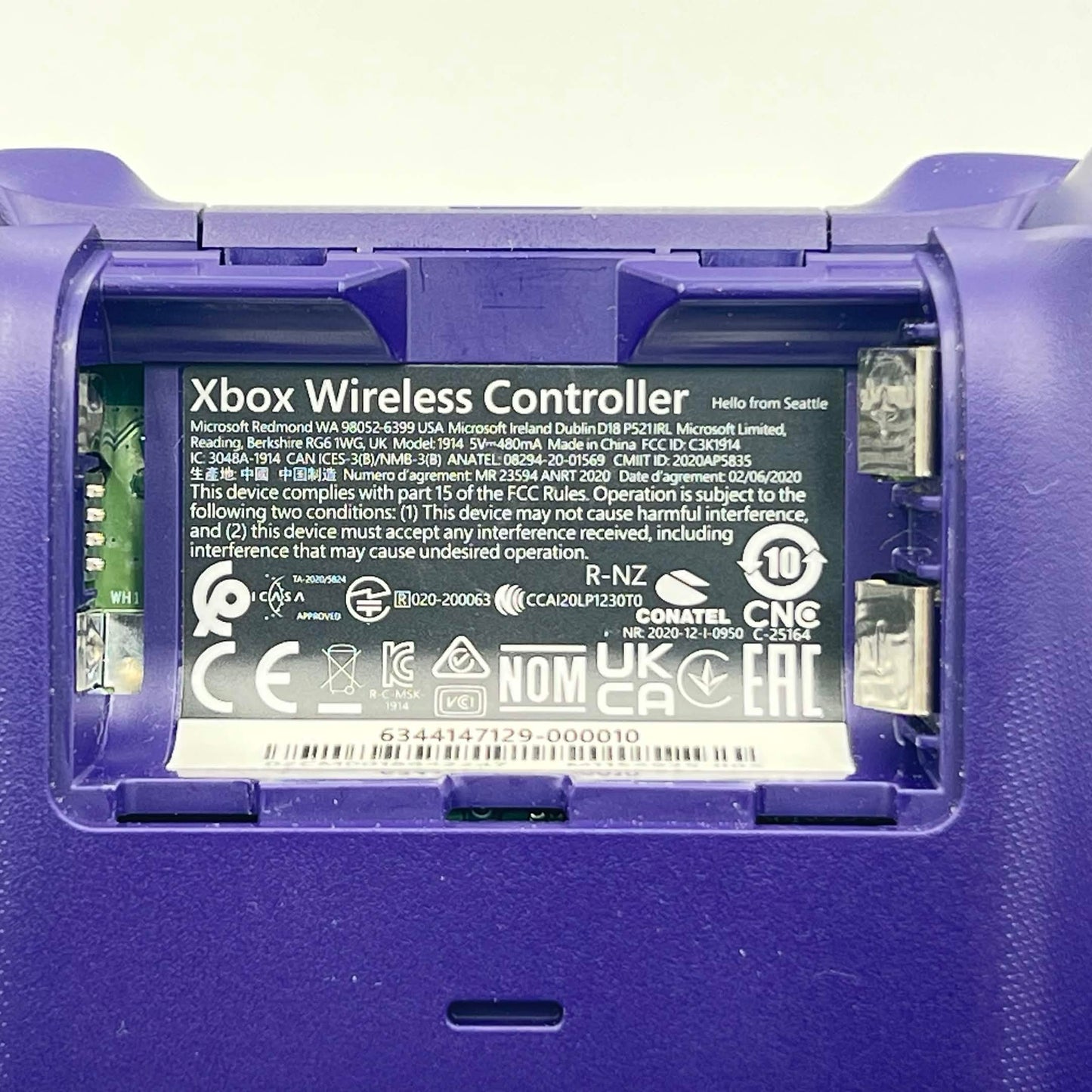 Microsoft Xbox Series X|S Wireless Controller White/Purple 1914