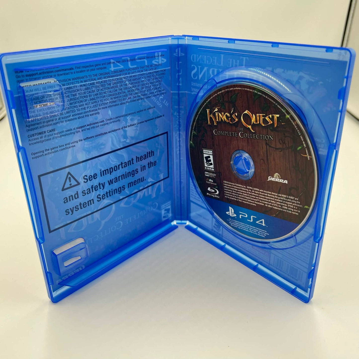 King's Quest The Complete Collection (Sony PlayStation 4 PS4, 2015)
