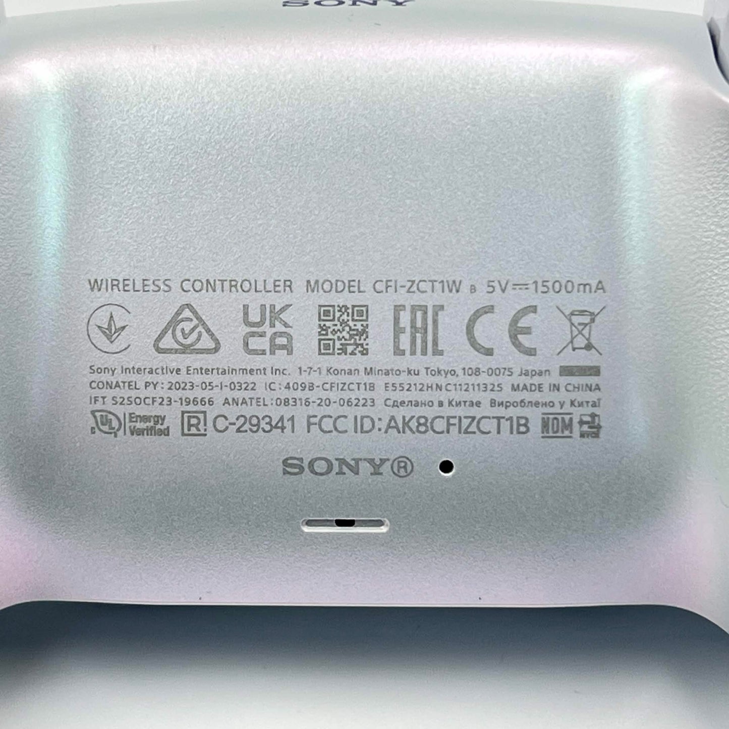 Sony PlayStation 5 PS5 DualSense Wireless Controller Silver CFI-ZCT1W