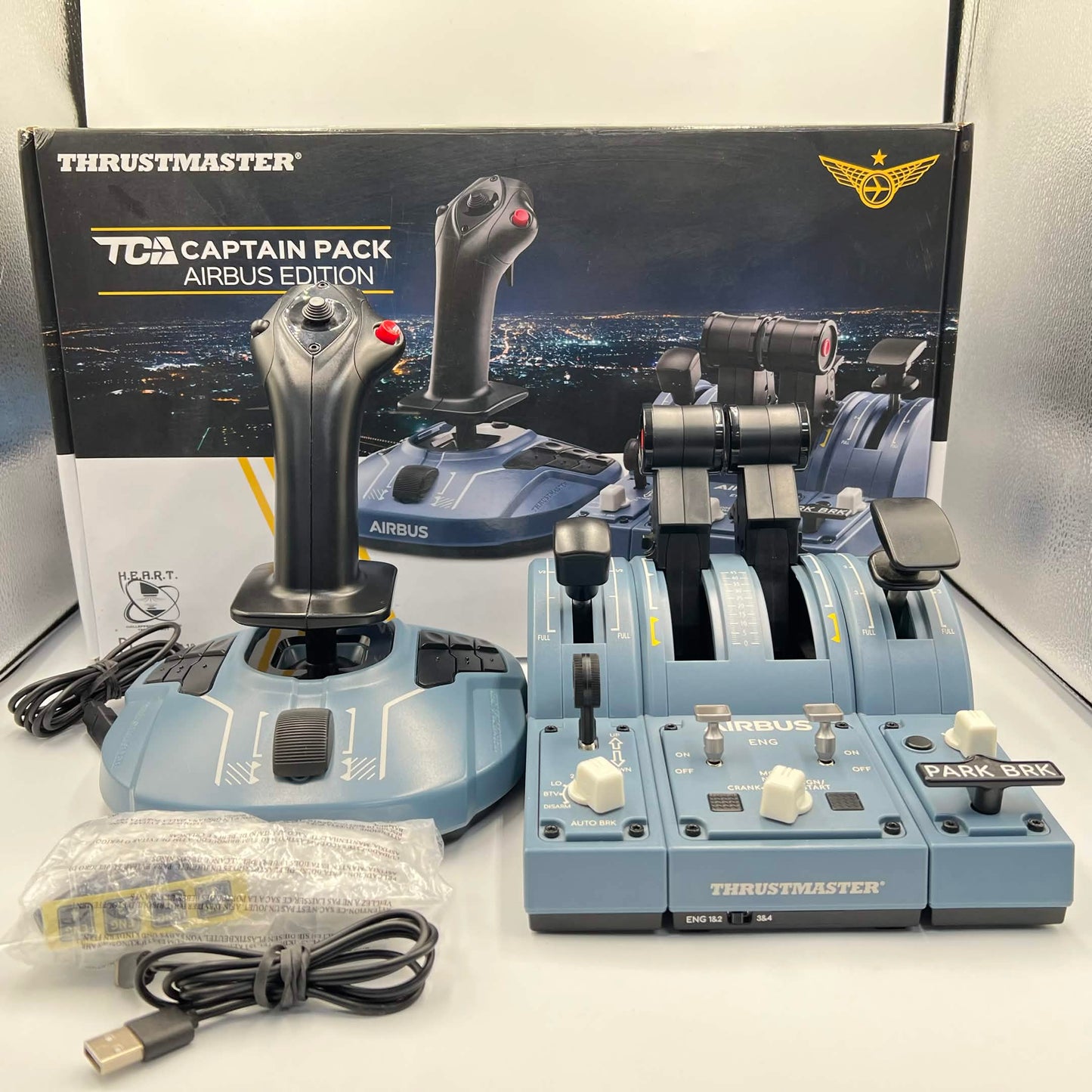 Thrustmaster TCA Captain Pack Airbus Edition flight simulation set 2960780
