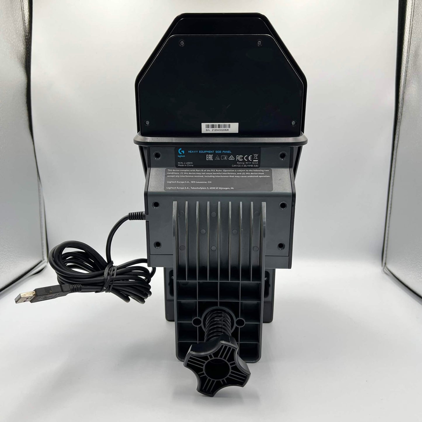 Logitech Heavy Equipment Side Panel Controller Black 945-000031 Simulator Kit For PC and Mac