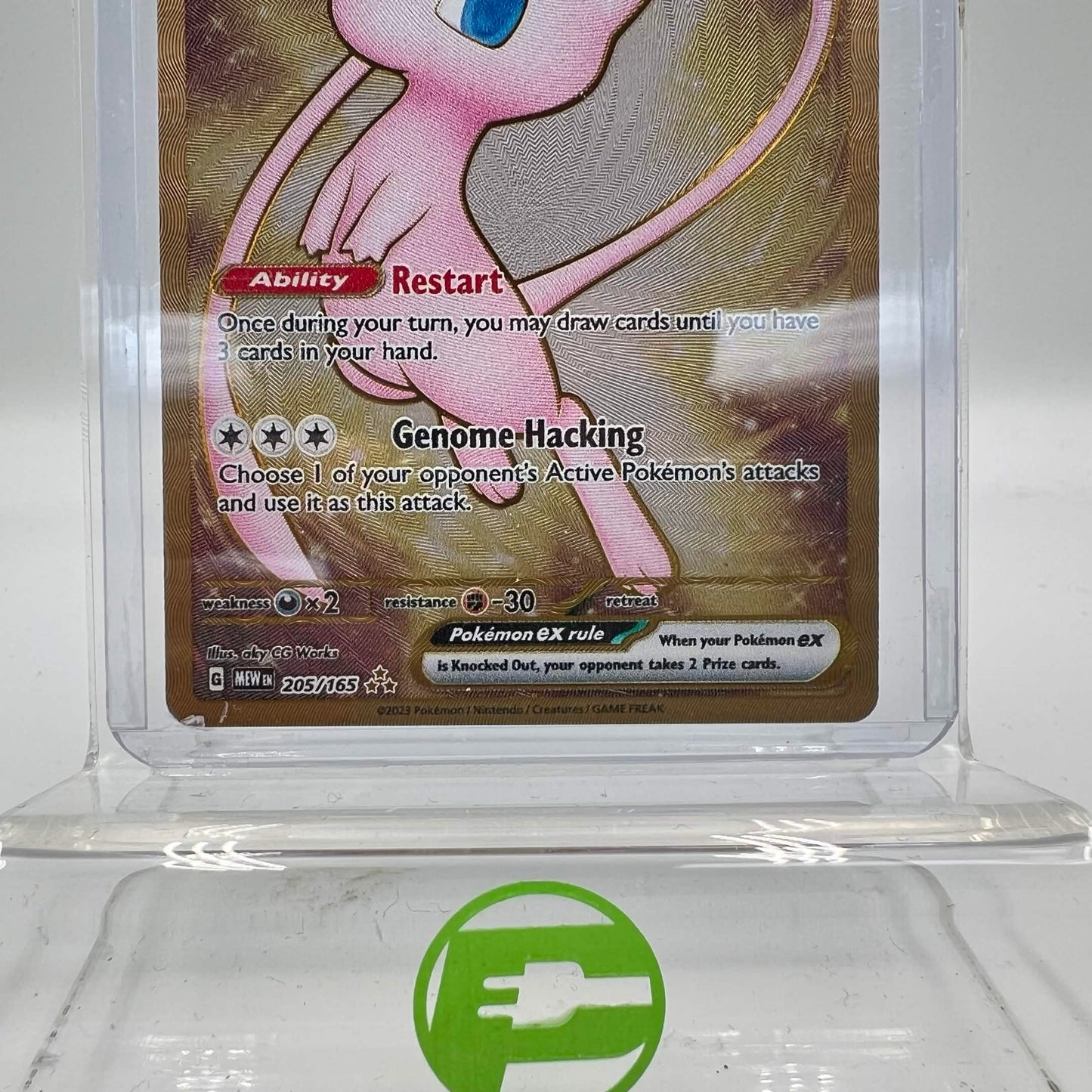 Pokémon TCG Scarlet & Violet: 151 Mew EX 205/165 Holo Textured English