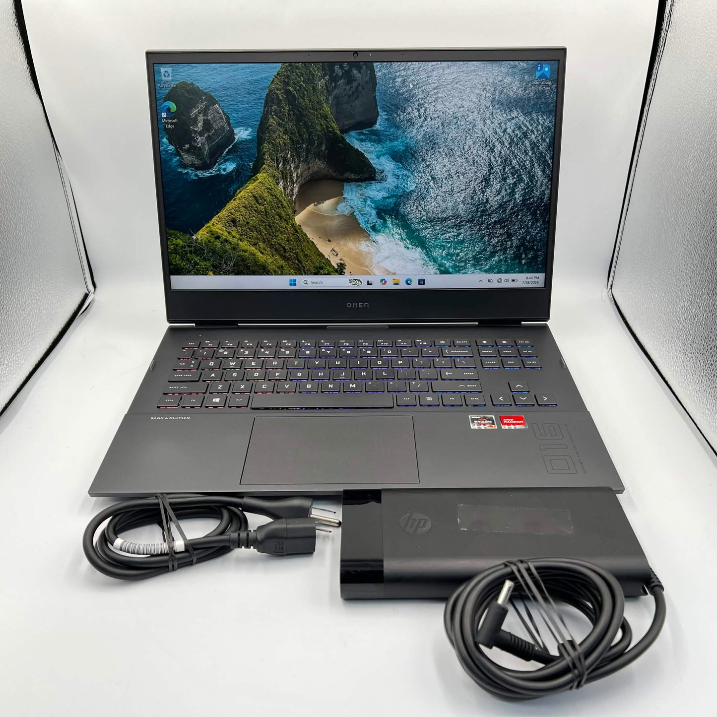 HP Omen 16-C0002DX 16" Ryzen 7 5800H 3.2GHz 16GB RAM 1TB SSD AMD Radeon RX 6600M