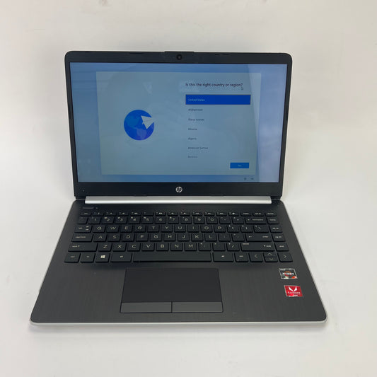 HP Notebook - 14-dk0736ms 1A492UA 14" Ryzen 3 3200U 2.6GHz 8GB RAM 256GB SSD