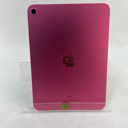 WiFi Only Apple iPad 10th Gen 64GB 18.1.1 PINK MPQ33LL/A