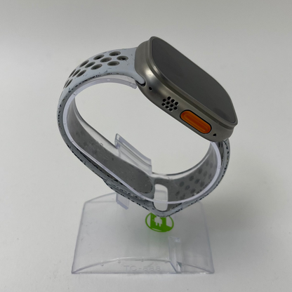 Unlocked Apple Watch Ultra 49MM Natural Titanium Aftermarket Band MQET3LL/A