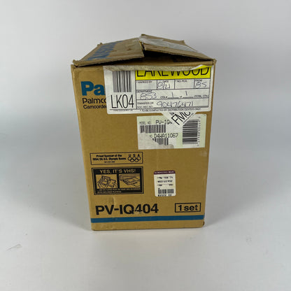 Panasonic Palmcorder IQ PV-IQ404 Palmcorder VHS-C Camcorder PV-IQ404