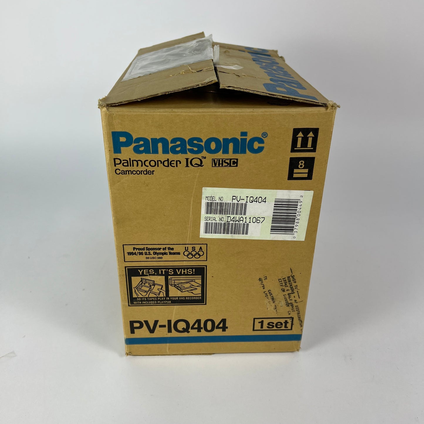 Panasonic Palmcorder IQ PV-IQ404 Palmcorder VHS-C Camcorder PV-IQ404