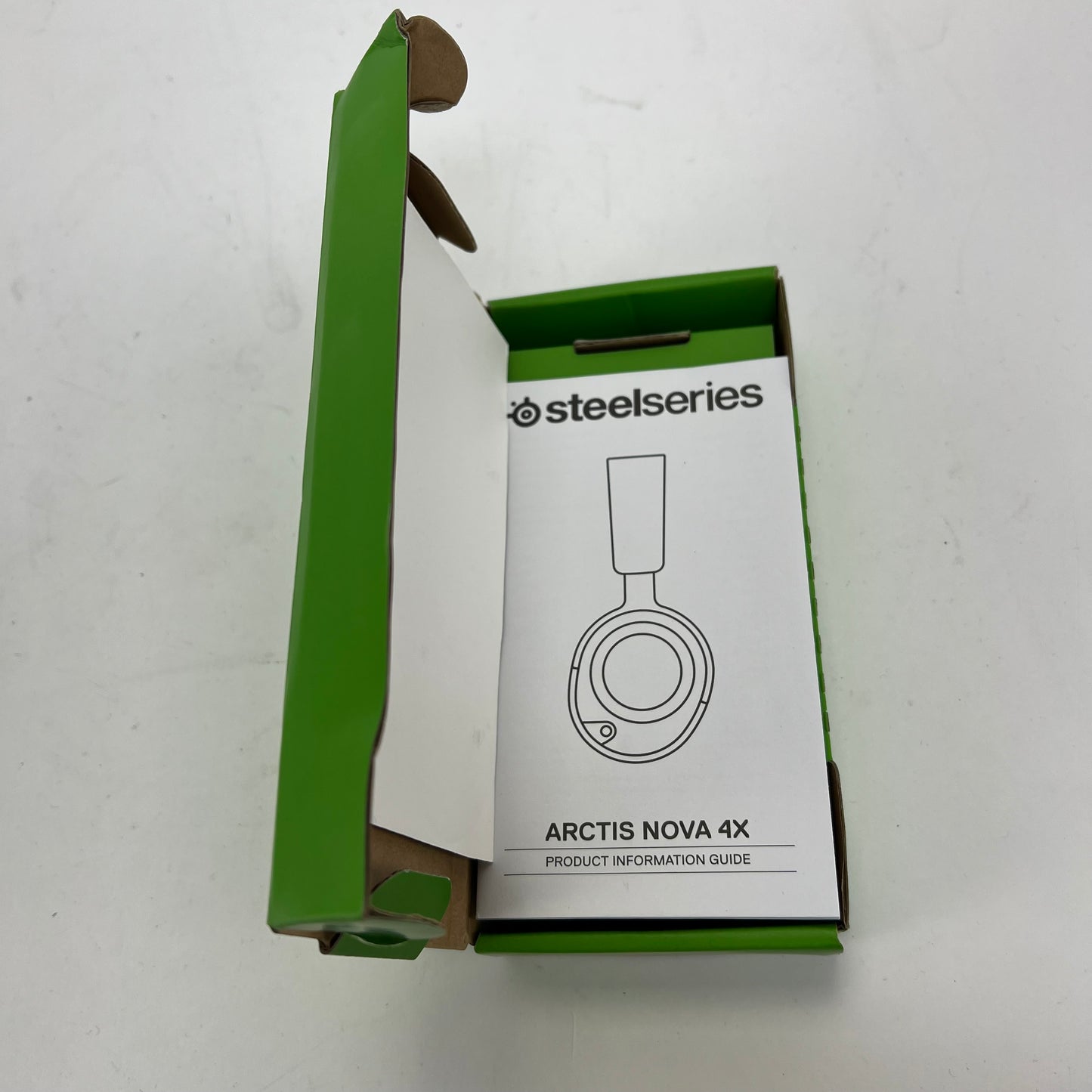 Steelseries Arctis Nova 4X Wireless Bluetooth Headphones Black/Green