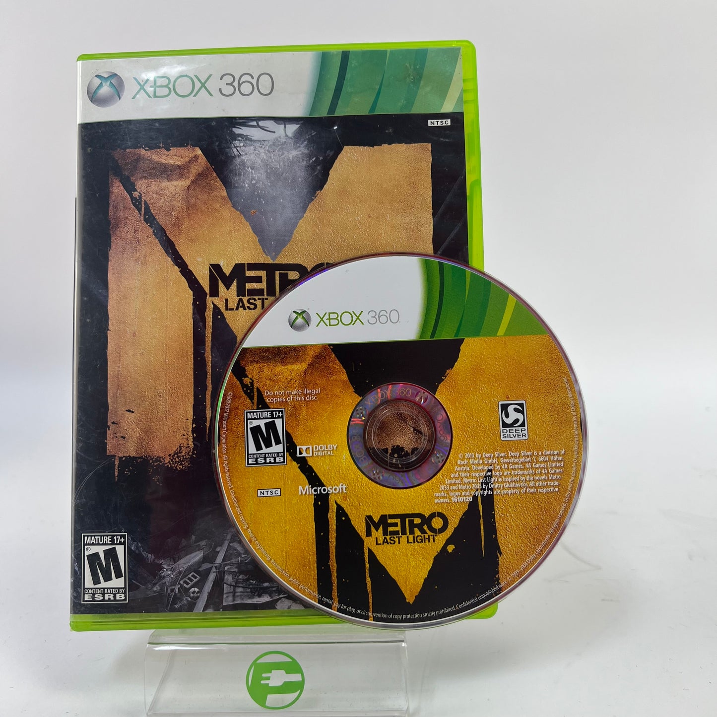 Metro Last Light  (Microsoft Xbox 360,  2013)