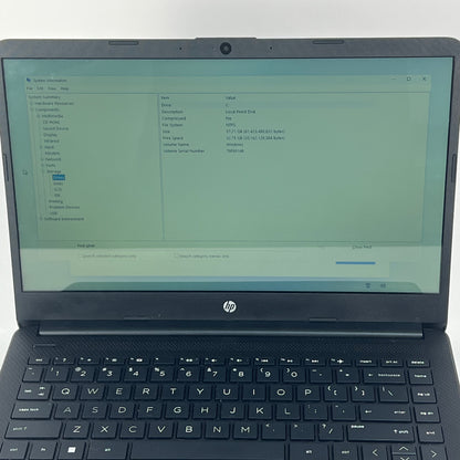 HP Laptop 14-dq0031dx 13" Celeron N4020 1.1GHz 4GB RAM 64GB SSD