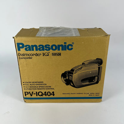 Panasonic Palmcorder IQ PV-IQ404 Palmcorder VHS-C Camcorder PV-IQ404