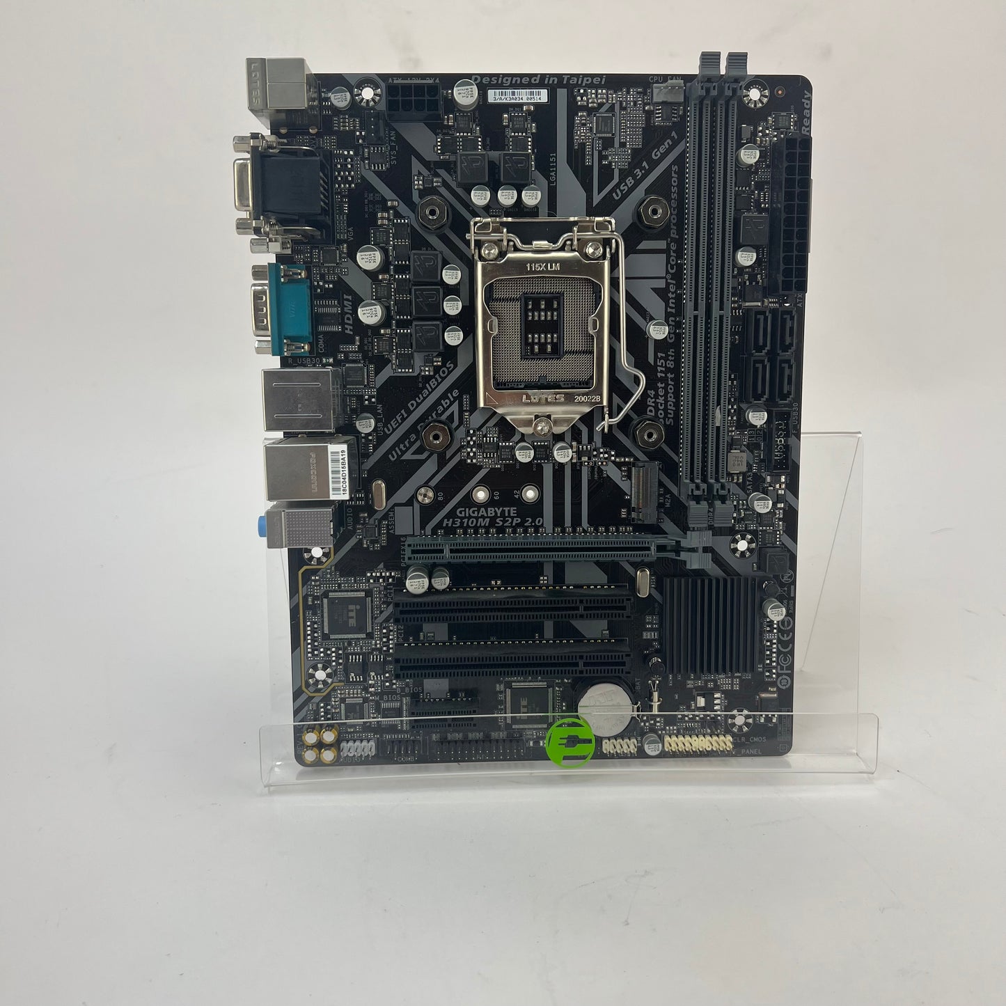 GIGABYTE H310M S2P 2.0 LGA1151 mATX