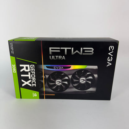 New EVGA GeForce RTX 3080 FTW3 Ultra 10GB GDDR6X Graphics Card 10G-P5-3897-KL