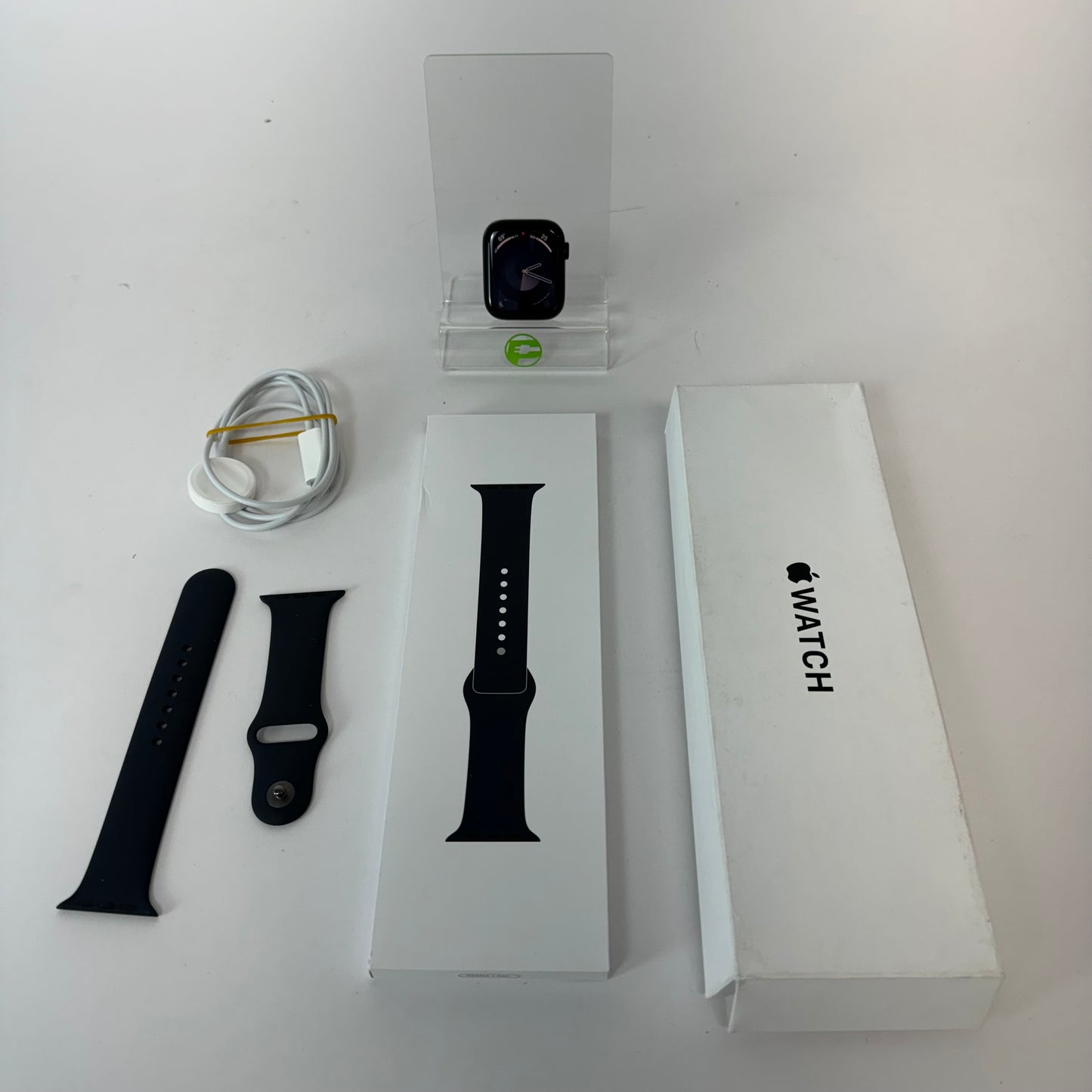 Unlocked Apple Watch SE 2nd Gen 44MM Midnight Aluminum  Sport Band  MRH73LL/A