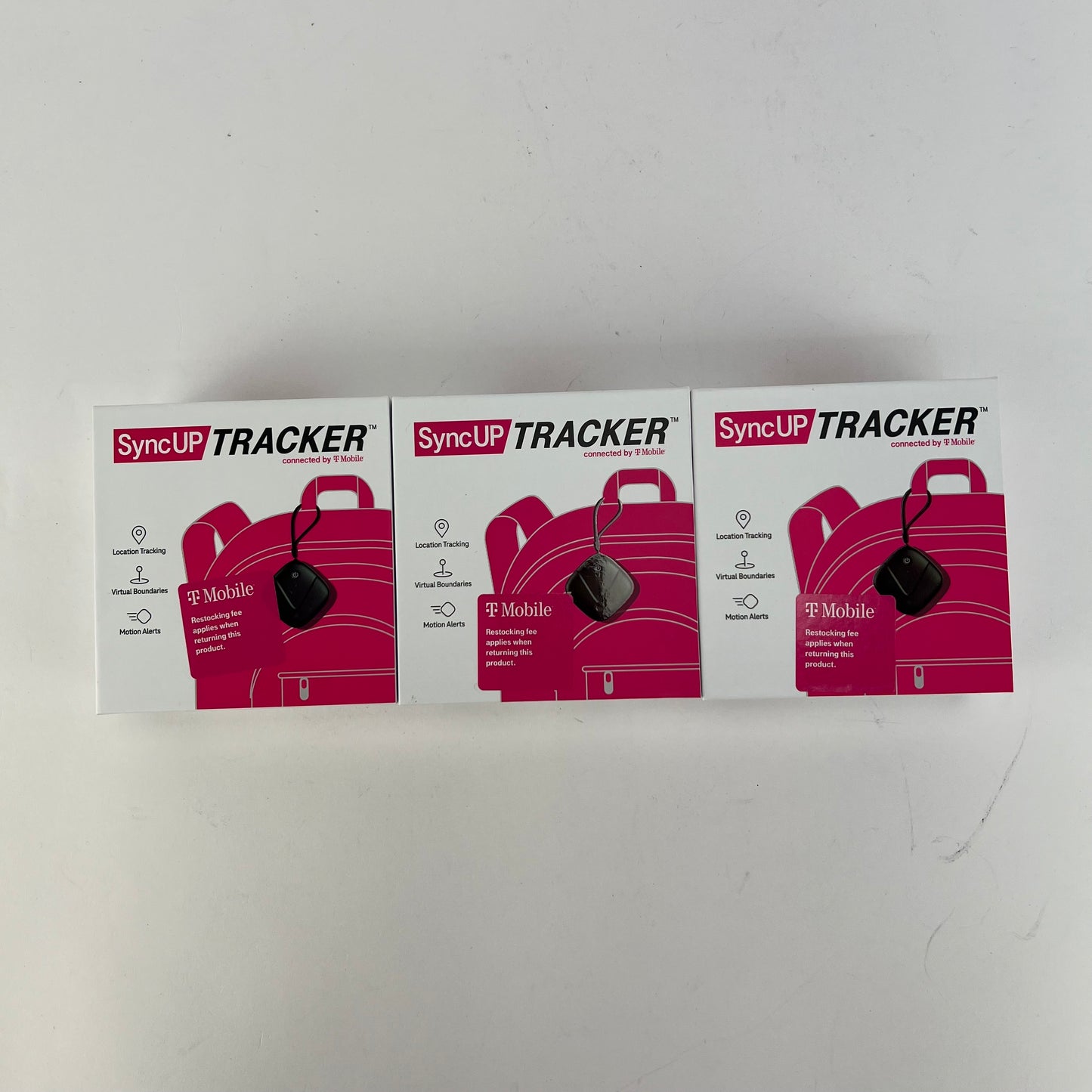 New Lot of 3 T-Mobile SyncUP Tracker Tracker MK40