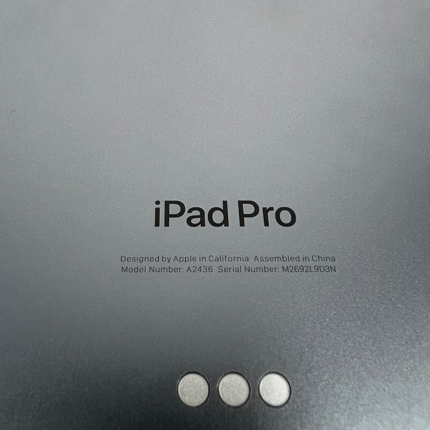 WiFi Only Apple iPad Pro 12.9" 6th Gen 128GB Space Gray MNXP3LL/A