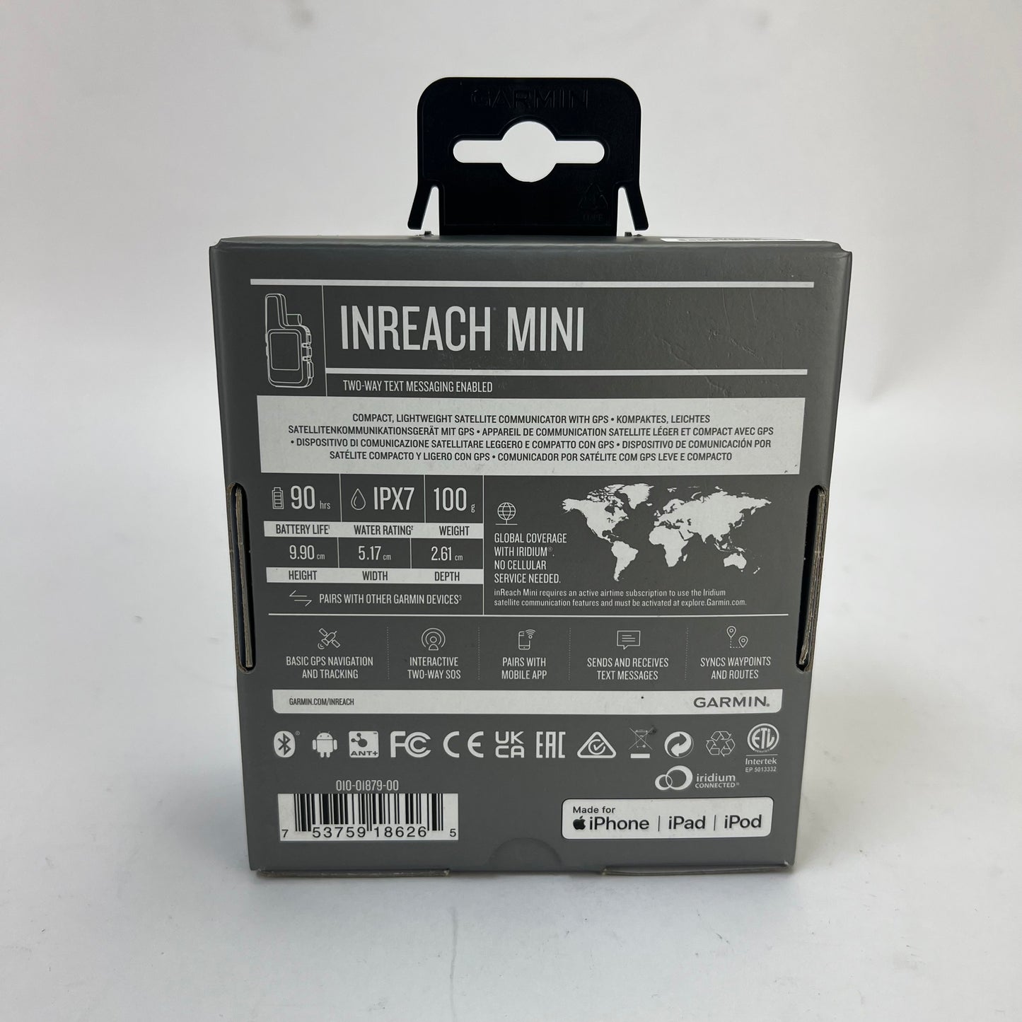 New Garmin InReach Mini Compact Satellite Communicator with GPS