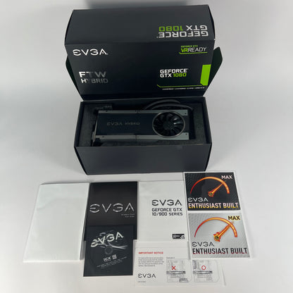 EVGA GeForce GTX 1080 FTW Hybrid 8GB GDDR5 Graphics Card 08G-P4-6288-KR