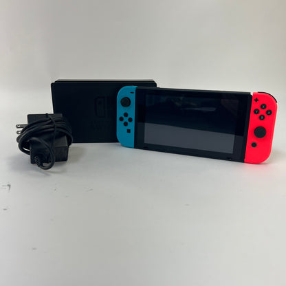 Nintendo Switch v2 Video Game Console HAC-001(-01)  Red/Blue