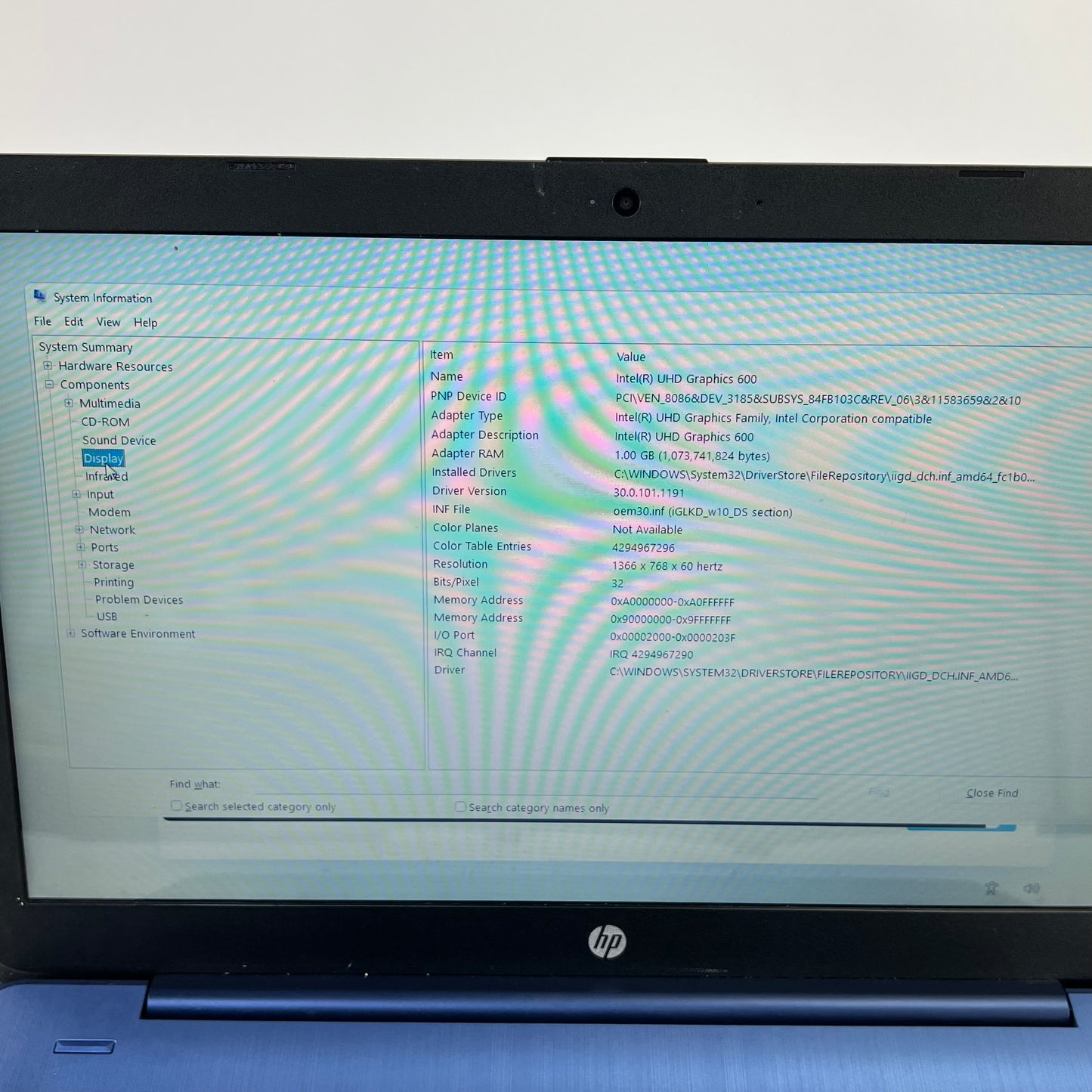 HP Stream 14 14-cb171wm 14" Celeron N4020 1.10GHz 4GB RAM 64GB eMMc