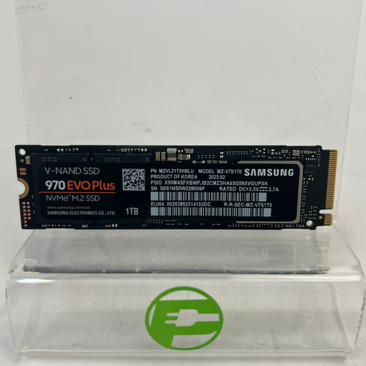 Samsung  M.2 2280 970 EVO 1TB NVMe SSD MZ-V7S1T0