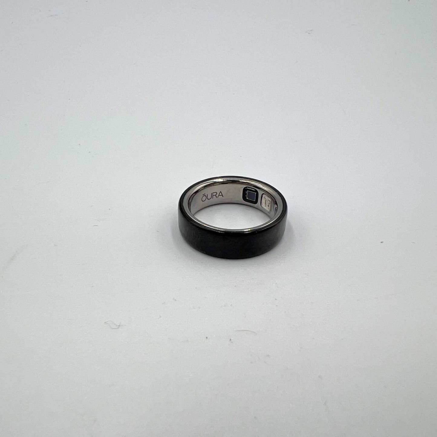 Oura Ring Gen 1 Air Size 7 Black Stainless Steel Smart Ring OURA 2602