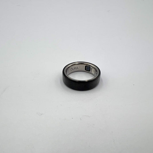 Oura Ring Gen 1 Air Size 7 Black Stainless Steel Smart Ring OURA 2602