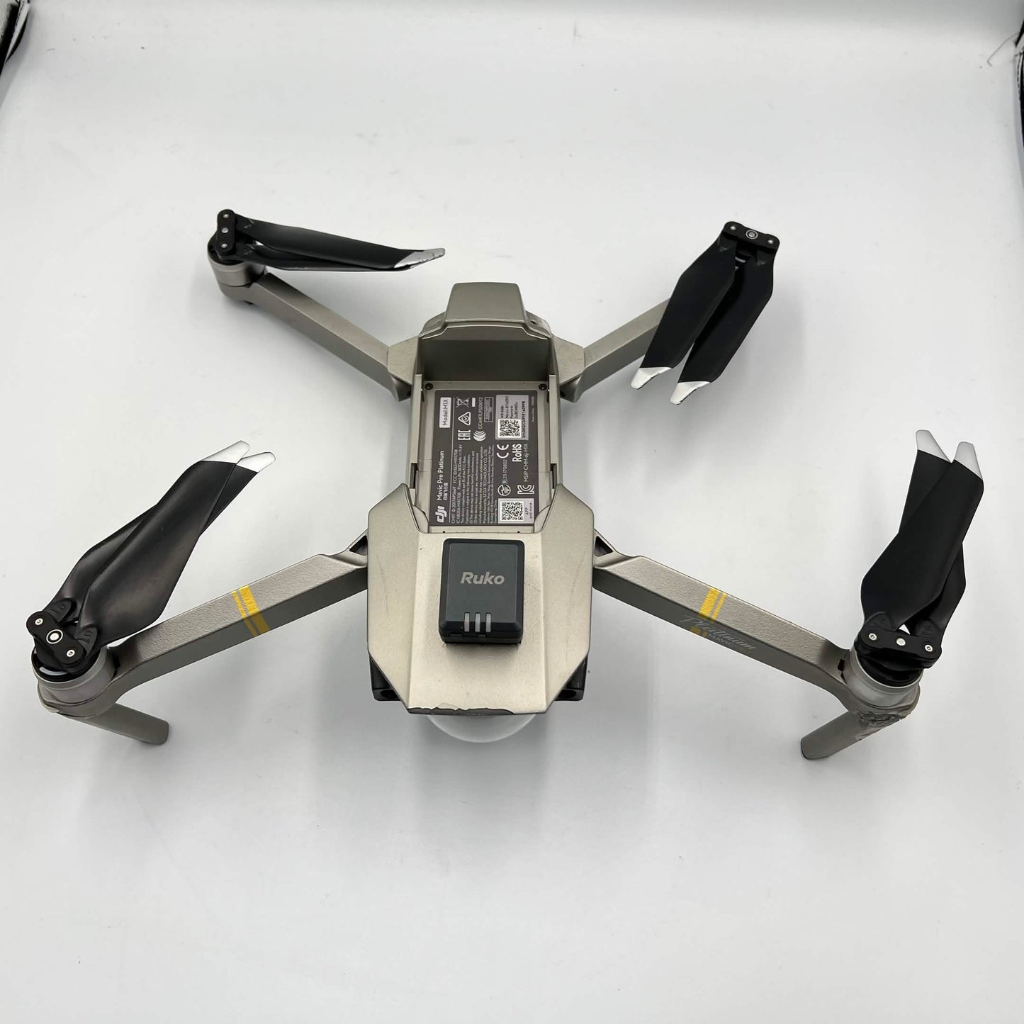 DJI Mavic Pro Platinum 4K Quadcopter Camera Drone CP.PT.00000071.01