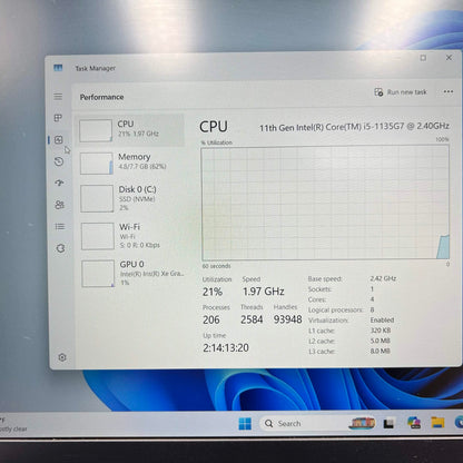 Lenovo ThinkPad E15 Gen 2 SL11B03798 15.6" i5-1135G7 2.4GHz 8GB RAM 256GB SSD