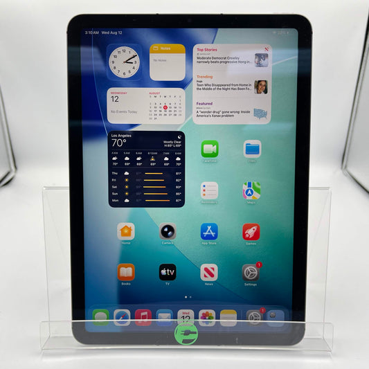 WiFi Only Apple iPad Air 5th Gen 64GB Space Gray MM6R3LL/A