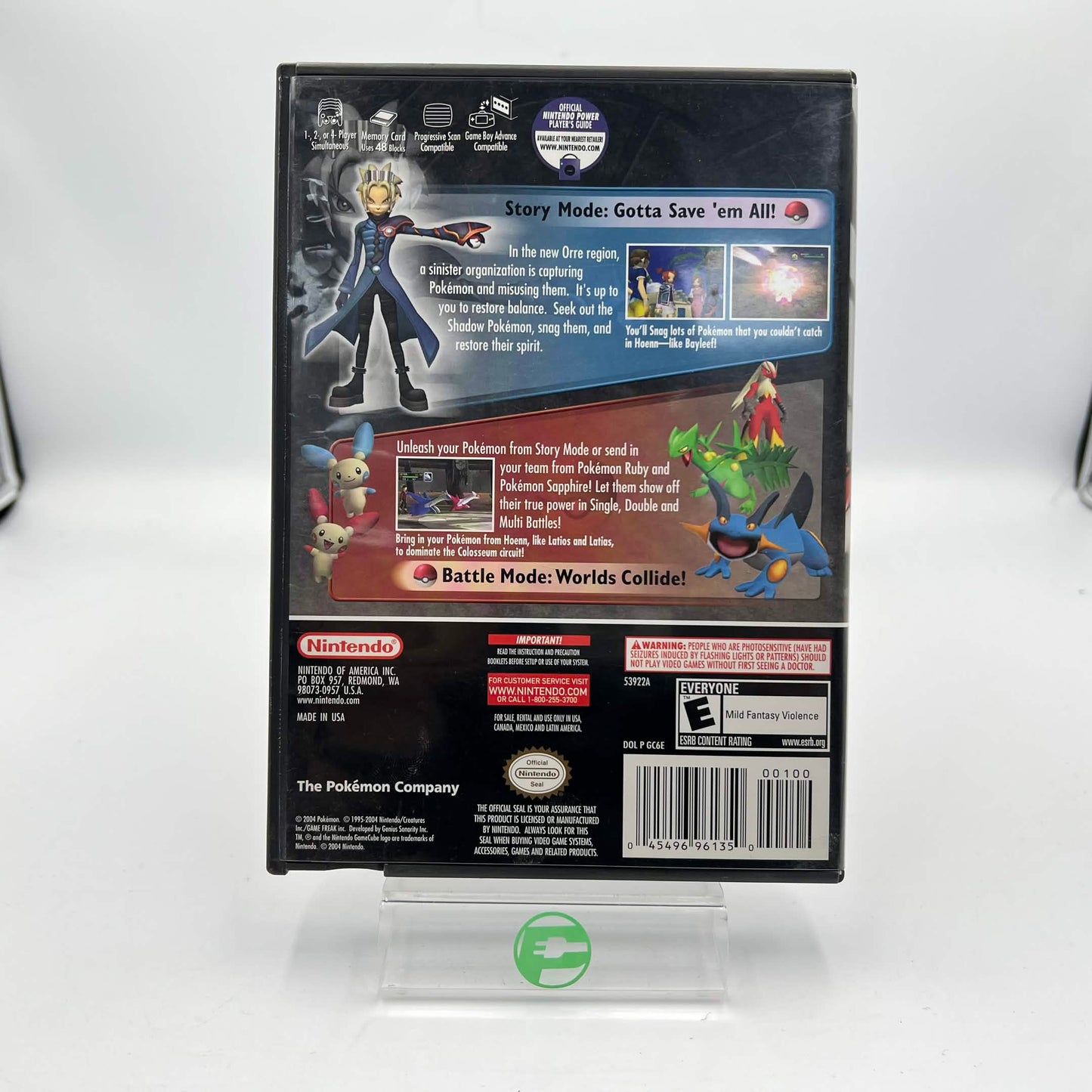 Pokemon Colosseum (Nintendo GameCube, 2004)