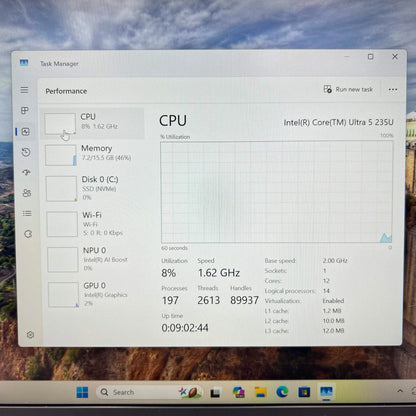Dell Pro 14 PC14250 14" Core Ultra 5 235U 2.0GHz 16GB RAM 256GB SSD