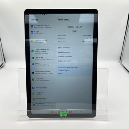 WiFi Only Samsung Galaxy Tab A9 Plus 11.0" 64GB Silver SM-X210