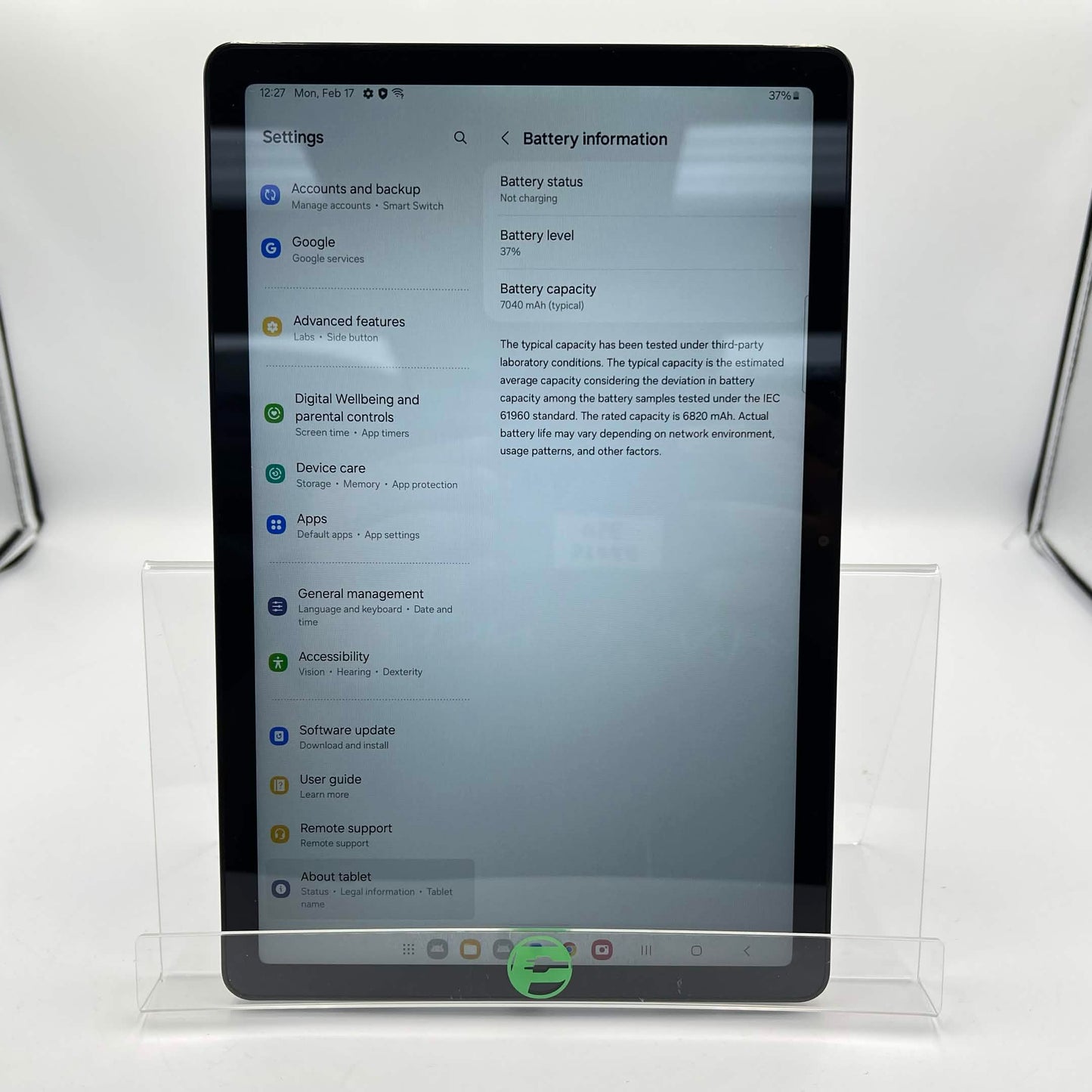 WiFi Only Samsung Galaxy Tab A9 Plus 11.0" 64GB Silver SM-X210