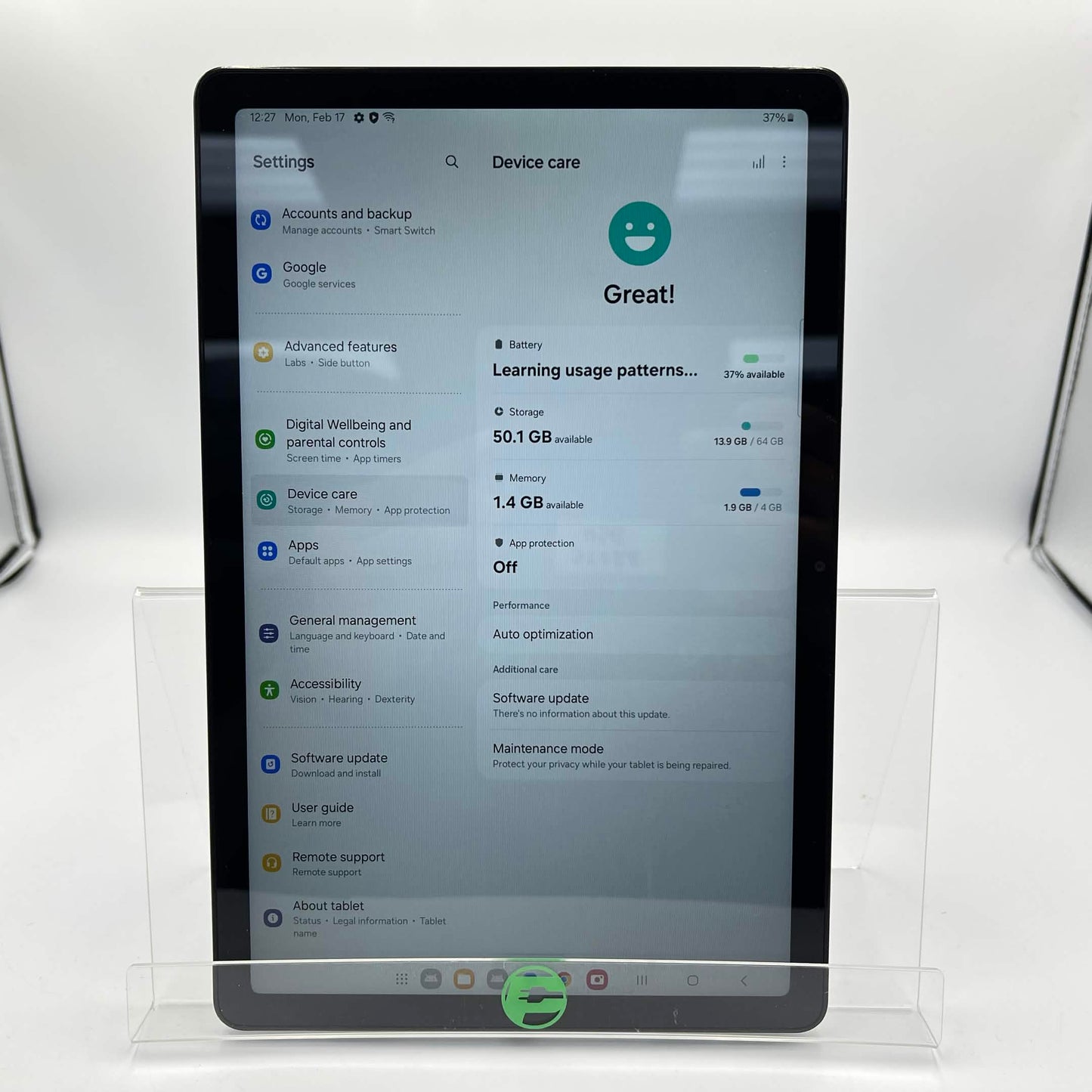 WiFi Only Samsung Galaxy Tab A9 Plus 11.0" 64GB Silver SM-X210