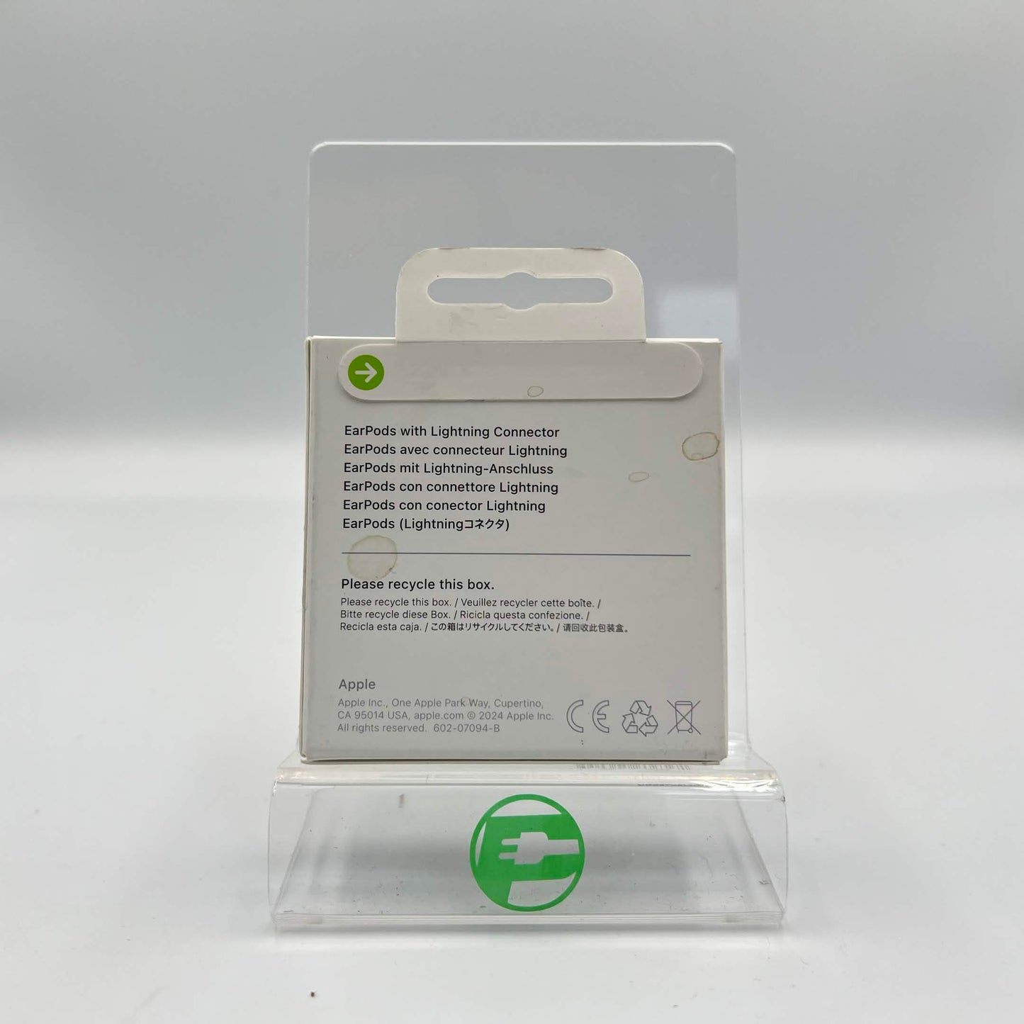New Apple Earpods Lightning  White A1748 lightning Earbuds