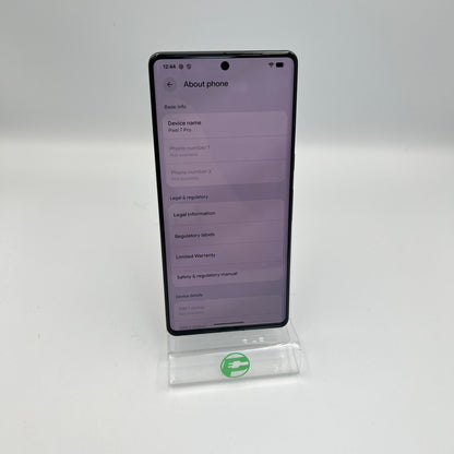Unlocked Google Pixel 7 Pro 256GB Black GE2AE