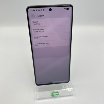 Unlocked Google Pixel 7 Pro 256GB Black GE2AE