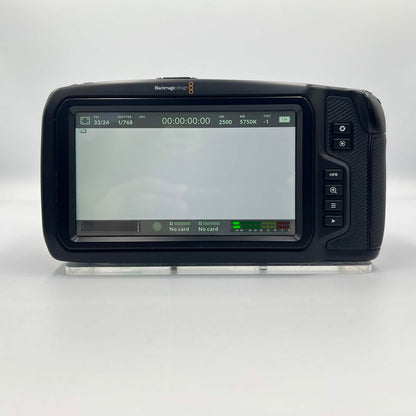 Blackmagic Pocket Cinima 4k BM-CINECAMPOCHDEF6K 21.2mp EF-Mount Cinema Camera
