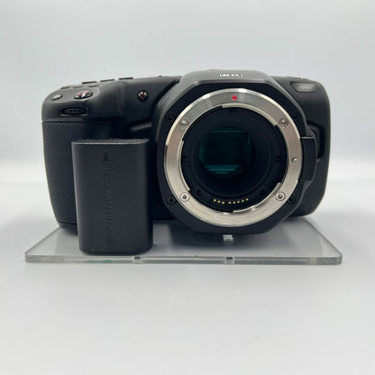 Blackmagic Pocket Cinima 4k BM-CINECAMPOCHDEF6K 21.2mp EF-Mount Cinema Camera