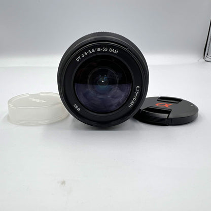 Sony 18-55mm f/3.5-5.6 E A-Mount Standard Zoom SAL1855 Auto & Manual Lens