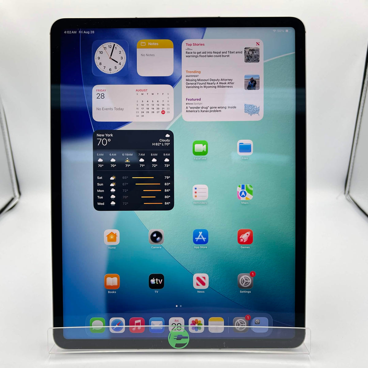 Factory Unlocked Apple iPad Pro 12.9" 6th Gen 128GB Silver MP5X3LL/A