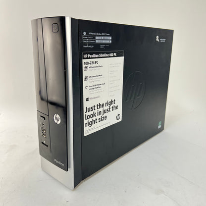 HP Pavilion Slimline 400 PC A4-5000 1.50GHz 6GB RAM 480GB HDD